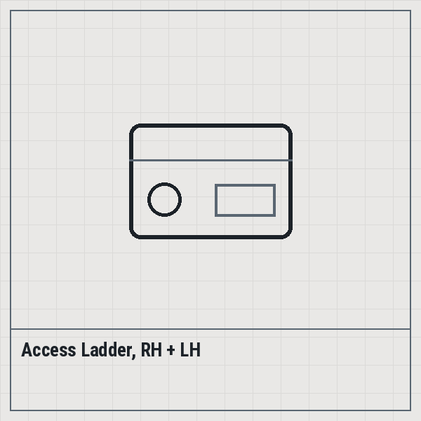 Access Ladder, RH + LH