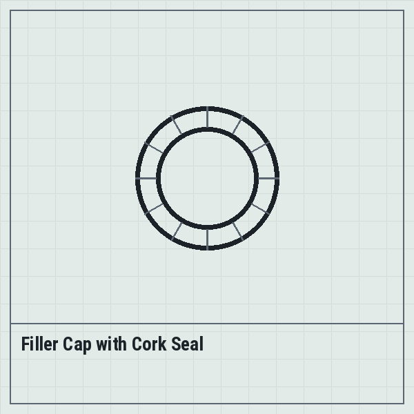 Filler Cap with Cork Seal