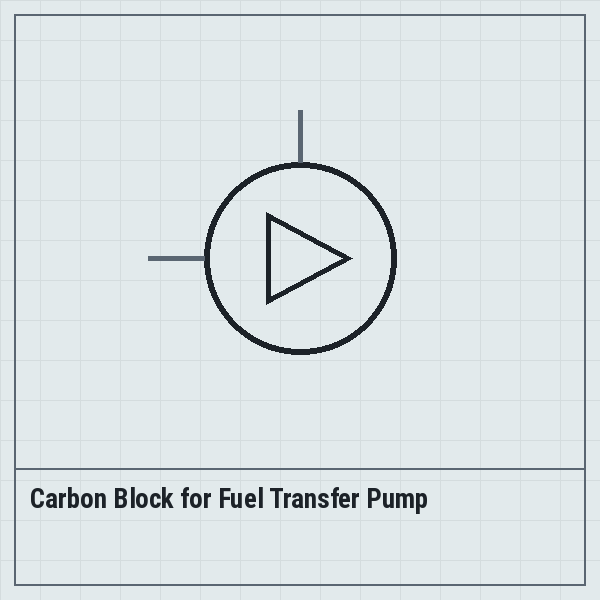 Carbon Block for Fuel Transfer Pump