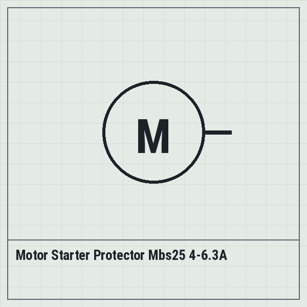 Motor Starter Protector Mbs25 4-6.3A