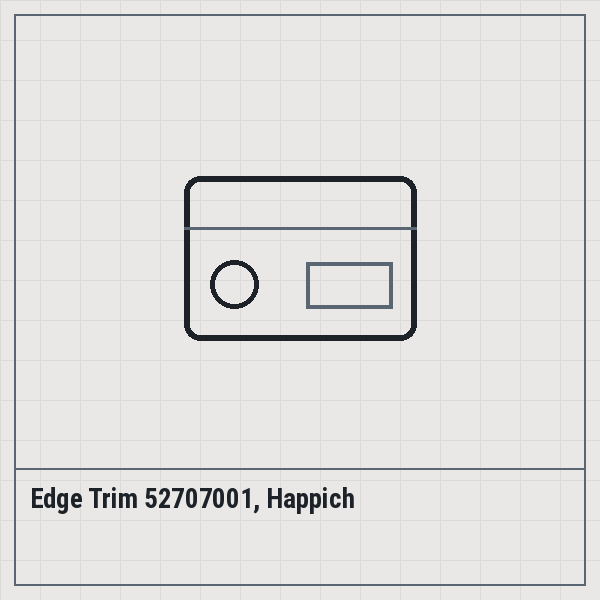 Edge Trim 52707001, Happich