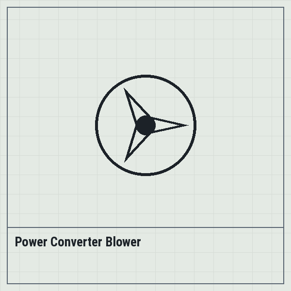 Power Converter Blower