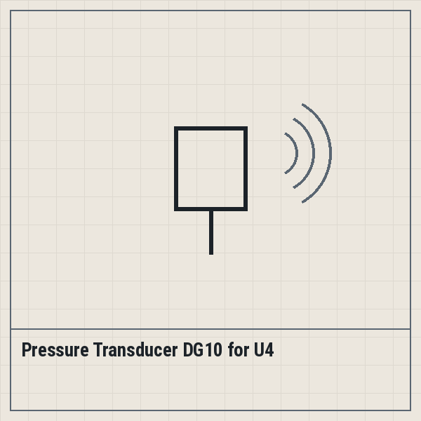Pressure Transducer DG10 for U4