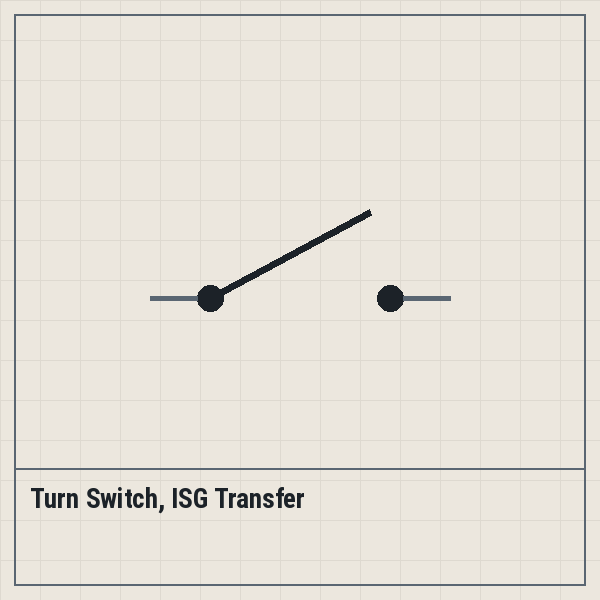 Turn Switch, ISG Transfer