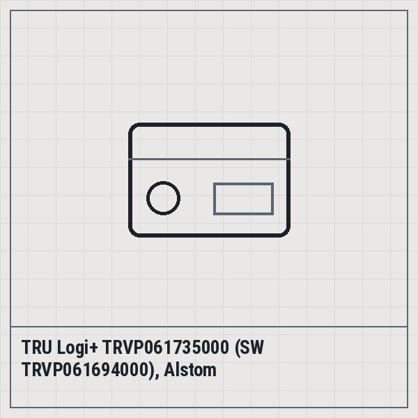 TRU Logi+ TRVP061735000 (SW TRVP061694000), Alstom