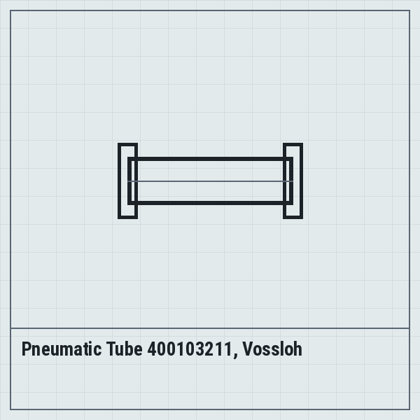 Pneumatic Tube 400103211, Vossloh