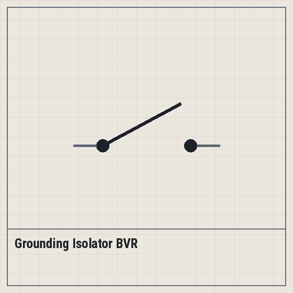 Grounding Isolator BVR