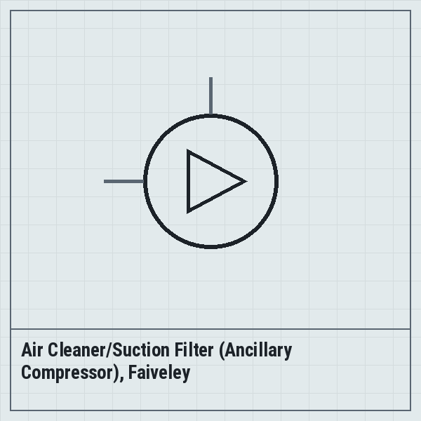 Air Cleaner/Suction Filter (Ancillary Compressor), Faiveley