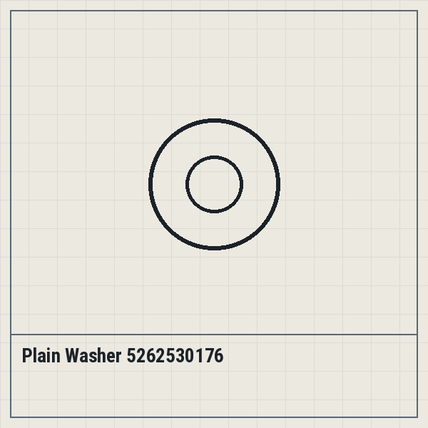 Plain Washer 5262530176