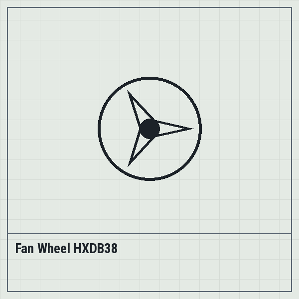 Fan Wheel HXDB38
