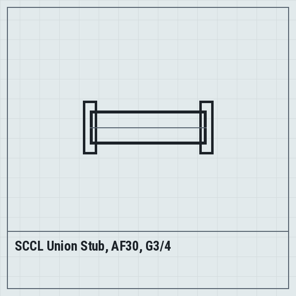 SCCL Union Stub, AF30, G3/4