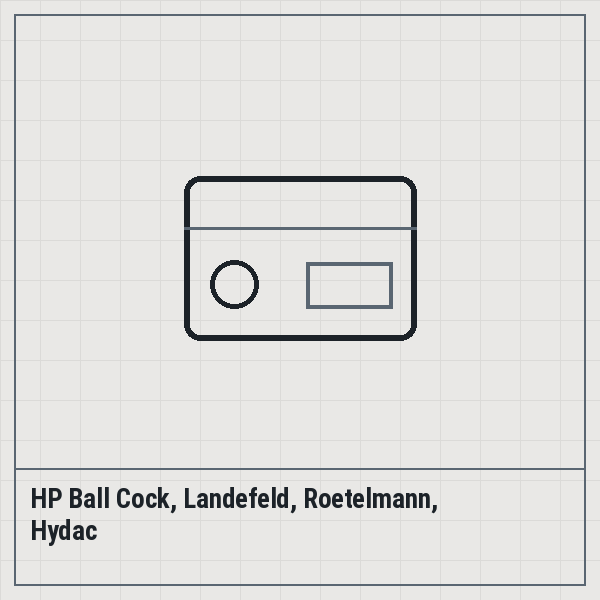 HP Ball Cock, Landefeld, Roetelmann, Hydac