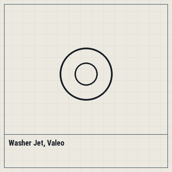 Washer Jet, Valeo