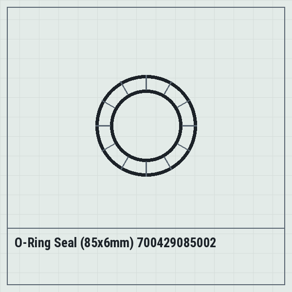 O-Ring Seal (85x6mm) 700429085002