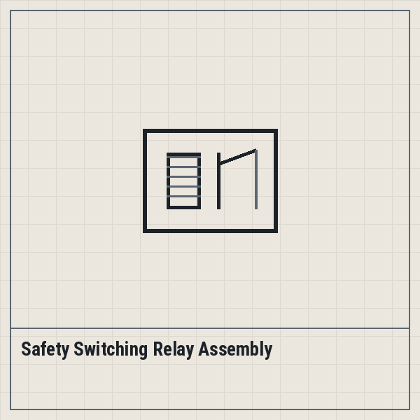 Safety Switching Relay Assembly