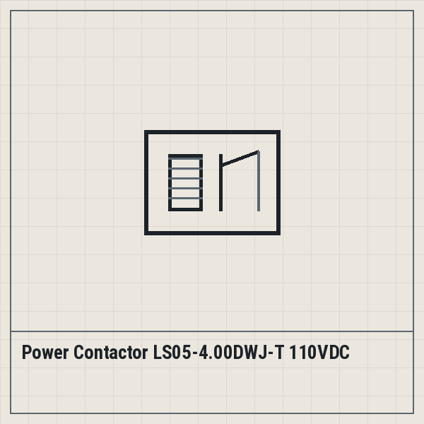 Power Contactor LS05-4.00DWJ-T 110VDC