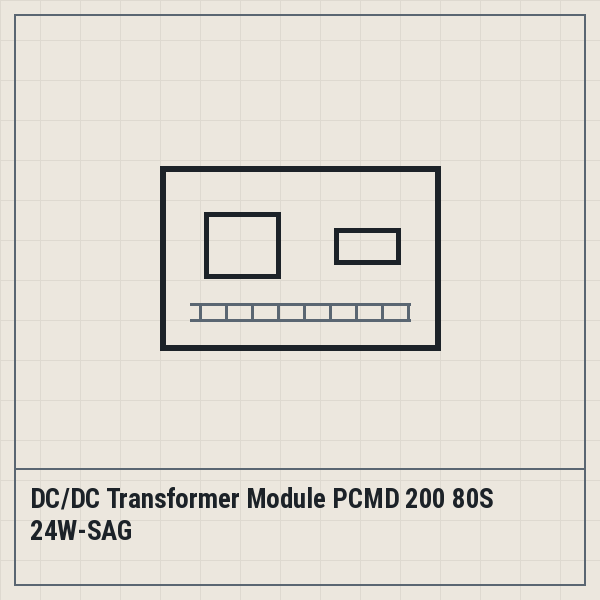 DC/DC Transformer Module PCMD 200 80S 24W-SAG