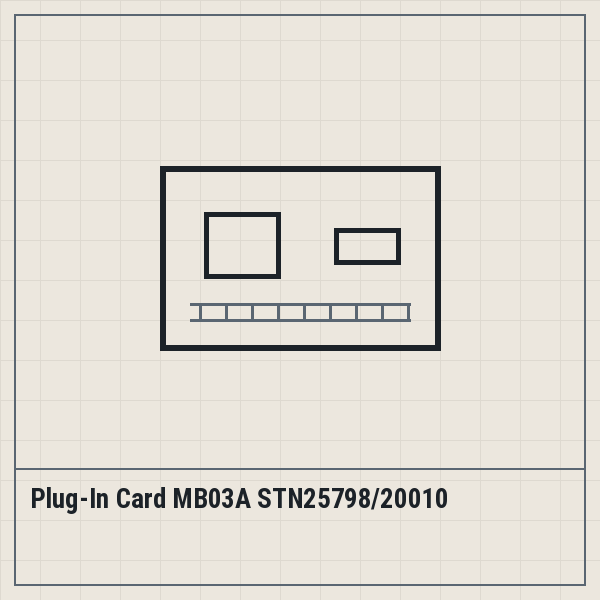 Plug-In Card MB03A STN25798/20010