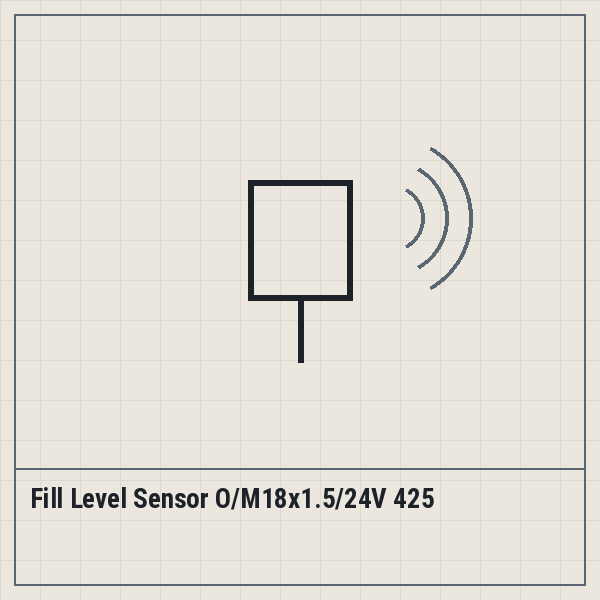 Fill Level Sensor O/M18x1.5/24V 425