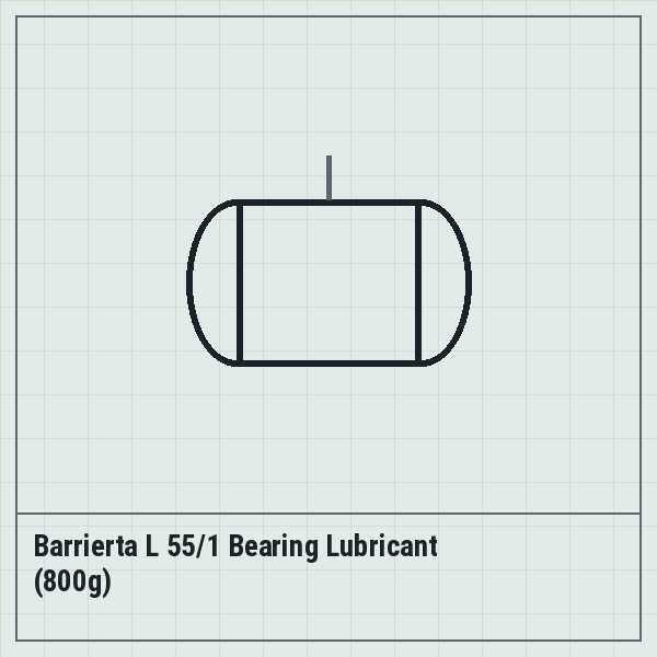 Barrierta L 55/1 Bearing Lubricant (800g)