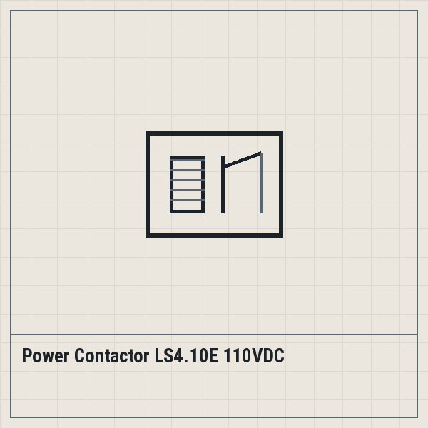 Power Contactor LS4.10E 110VDC