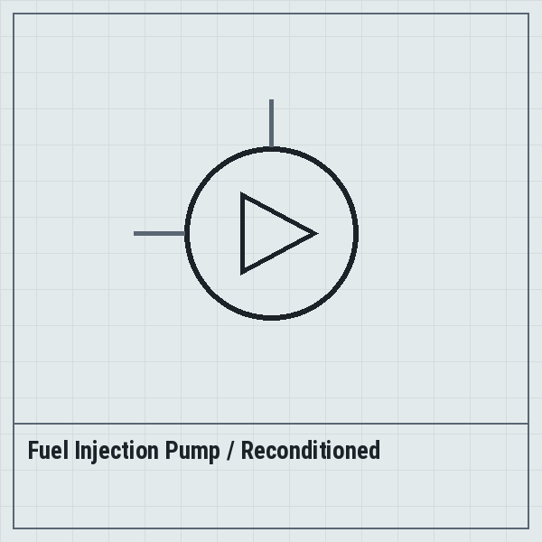Fuel Injection Pump / Reconditioned