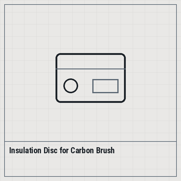 Insulation Disc for Carbon Brush