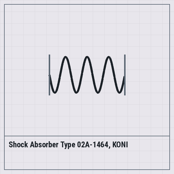 Shock Absorber Type 02A-1464, KONI