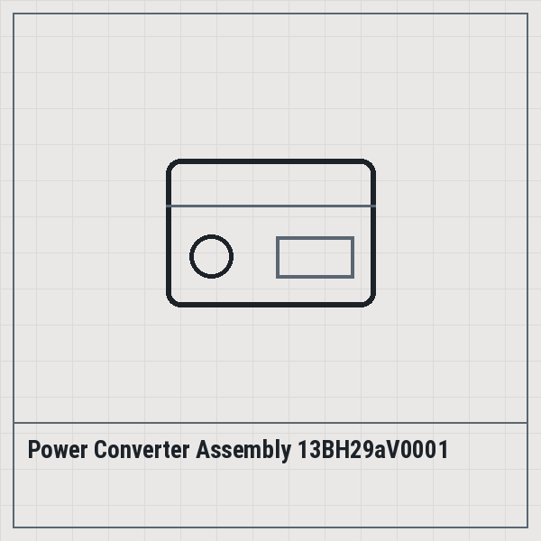 Power Converter Assembly 13BH29aV0001