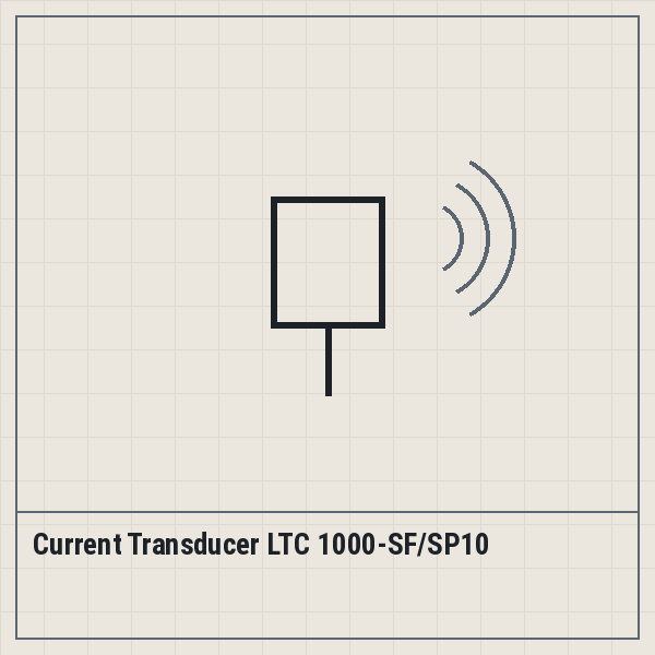 Current Transducer LTC 1000-SF/SP10