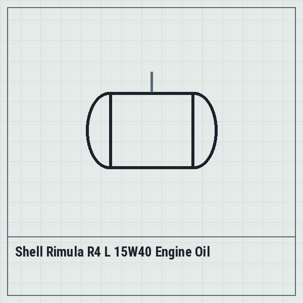 Shell Rimula R4 L 15W40 Engine Oil