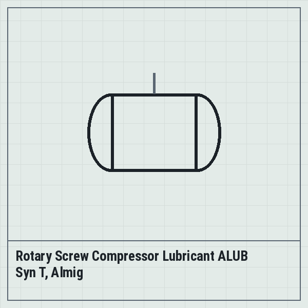 Rotary Screw Compressor Lubricant ALUB Syn T, Almig
