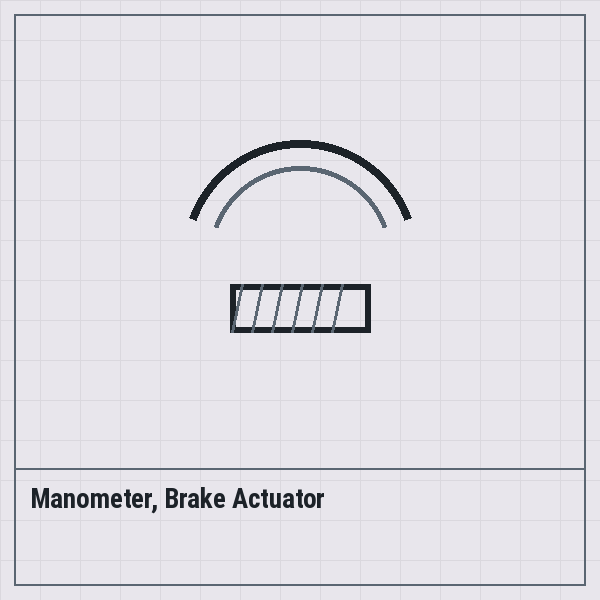 Manometer, Brake Actuator