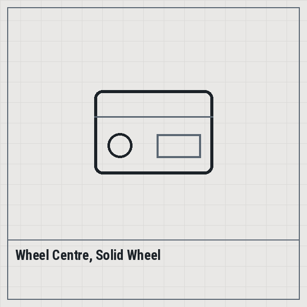 Wheel Centre, Solid Wheel