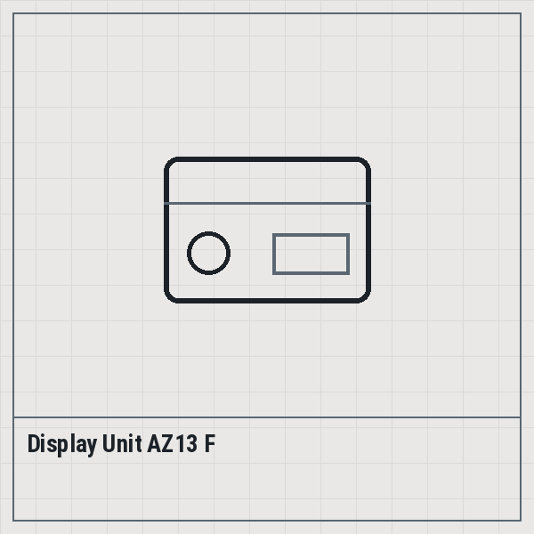 Display Unit AZ13 F