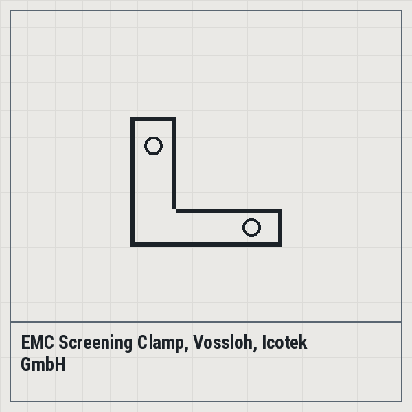 EMC Screening Clamp, Vossloh, Icotek GmbH