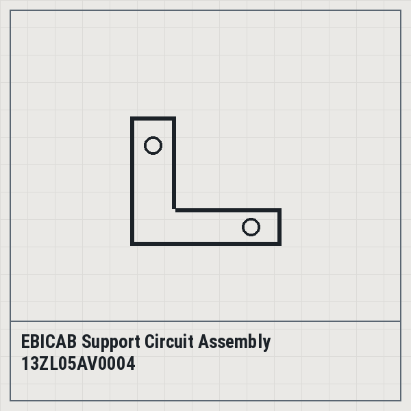 EBICAB Support Circuit Assembly 13ZL05AV0004