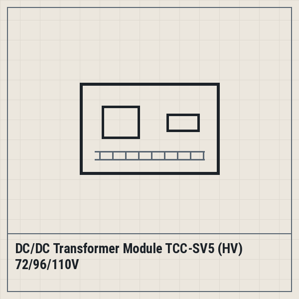 DC/DC Transformer Module TCC-SV5 (HV) 72/96/110V