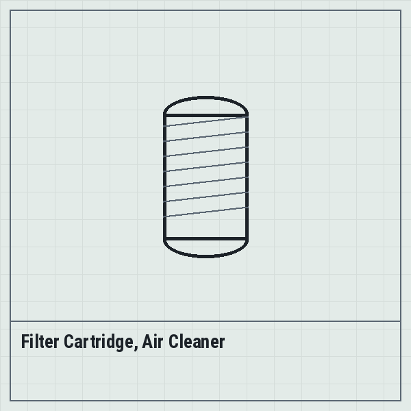 Filter Cartridge, Air Cleaner