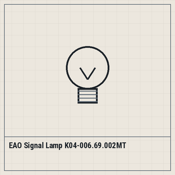 EAO Signal Lamp K04-006.69.002MT