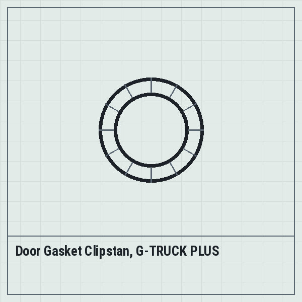 Door Gasket Clipstan, G-TRUCK PLUS