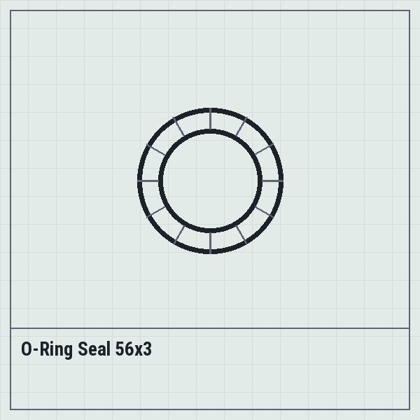 O-Ring Seal 56x3