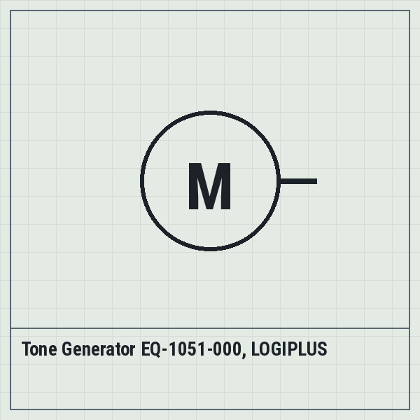 Tone Generator EQ-1051-000, LOGIPLUS