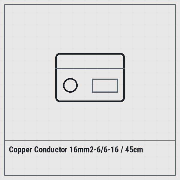 Copper Conductor 16mm2-6/6-16 / 45cm