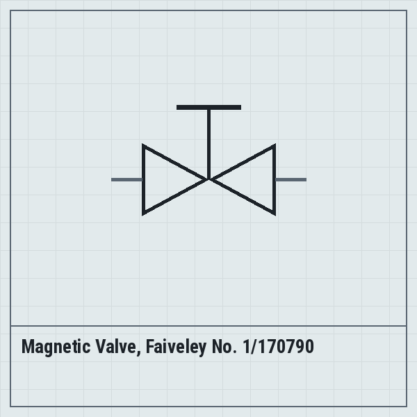 Magnetic Valve, Faiveley No. 1/170790