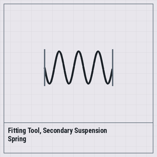 Fitting Tool, Secondary Suspension Spring