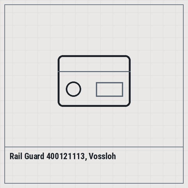 Rail Guard 400121113, Vossloh