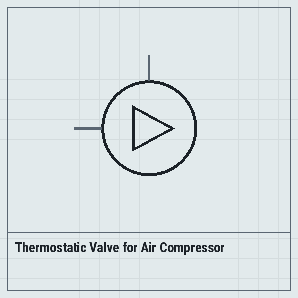 Thermostatic Valve for Air Compressor