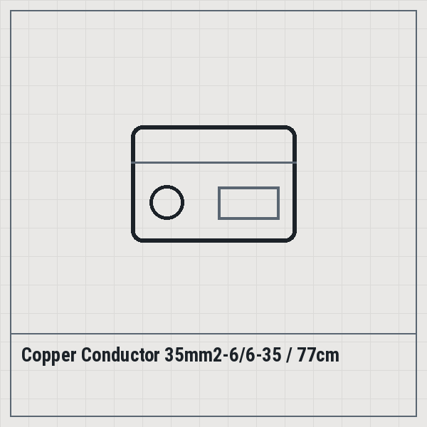 Copper Conductor 35mm2-6/6-35 / 77cm