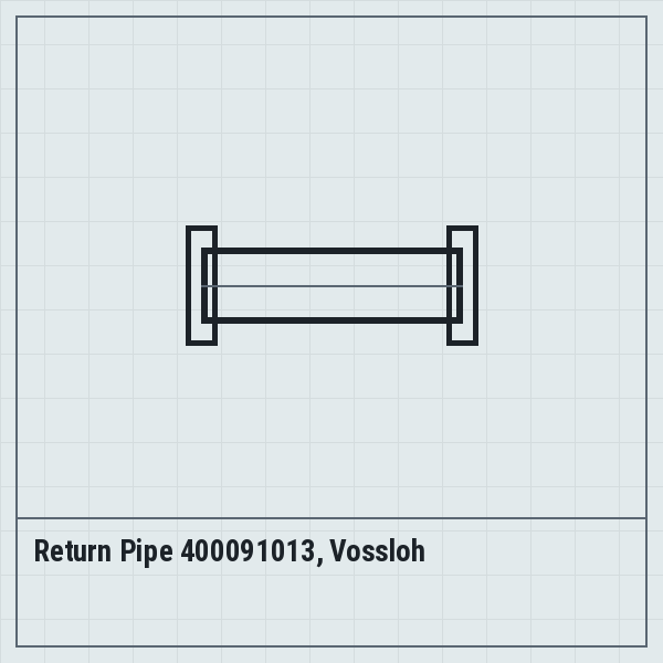 Return Pipe 400091013, Vossloh